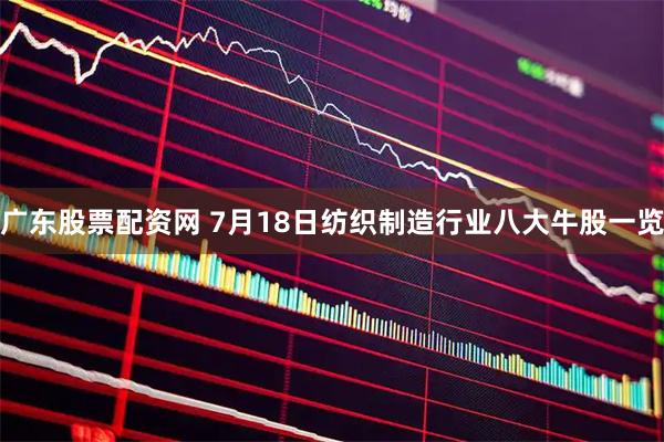 广东股票配资网 7月18日纺织制造行业八大牛股一览
